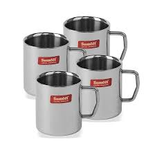 Stainless Steel Mug Set
